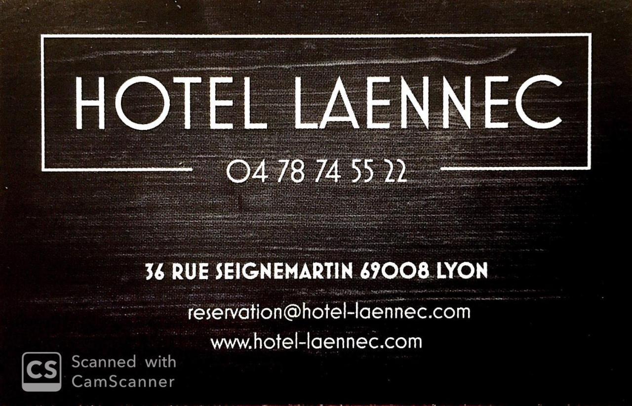 Laennec Hotel Lyon Exterior foto